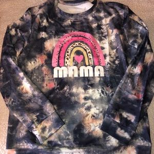 Mama rainbow sweatshirt